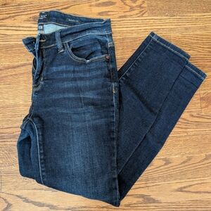 Dark Blue Denim Jeans